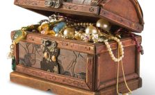 small treasure chest for jewelry