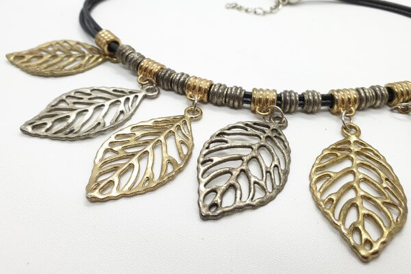 aluminum steel necklace
